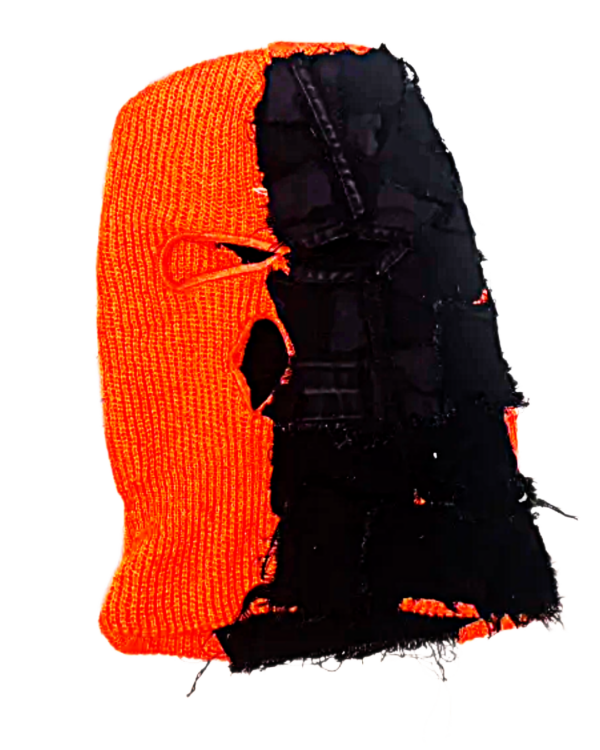 "DEATHSTROKE" ORANGE AND BLACK MASK